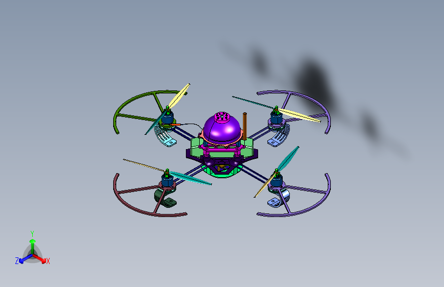 开源飞控定高悬停无人机