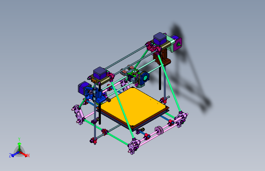 开源项目的3D打印机