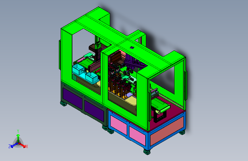 流水线机器人智能粘标机