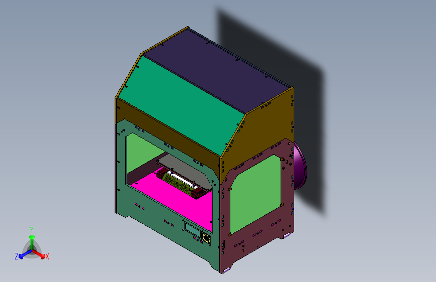 双喷头Makerbot桌面级3D打印机
