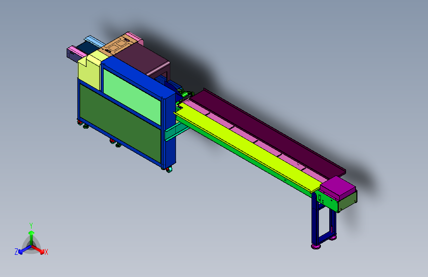四方纸盒枕式收缩膜包装机