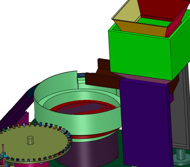 塑料杯连续供料拍照机