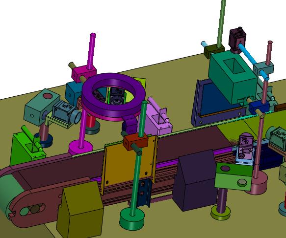 塑料杯连续供料拍照机