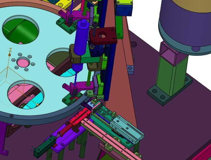 塑料品自动供料锁螺丝机