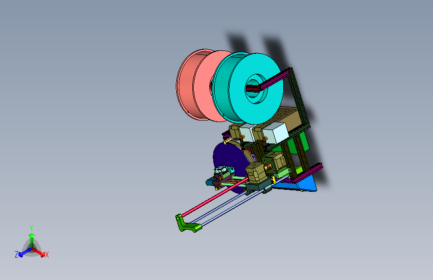 旋转底座3D打印机
