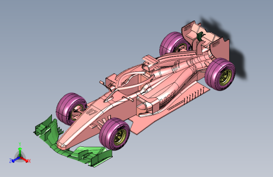 遥控玩具F1方程式模型车