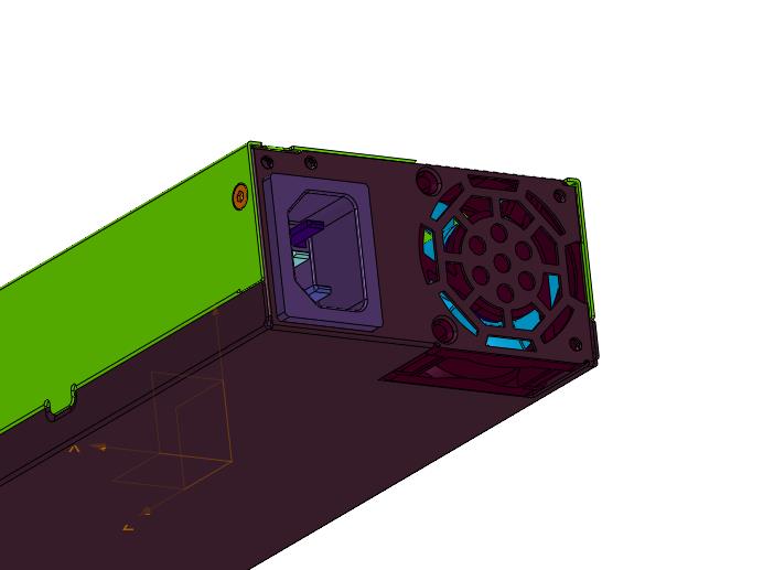 益衡额定250W静音铜牌电源