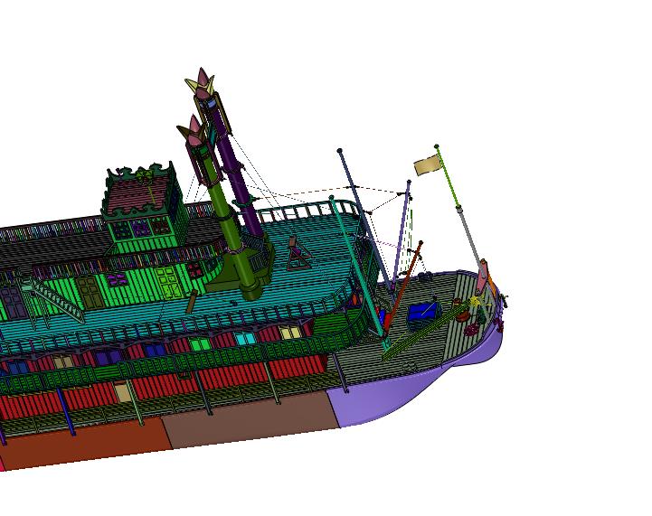 蒸汽旅游游览船