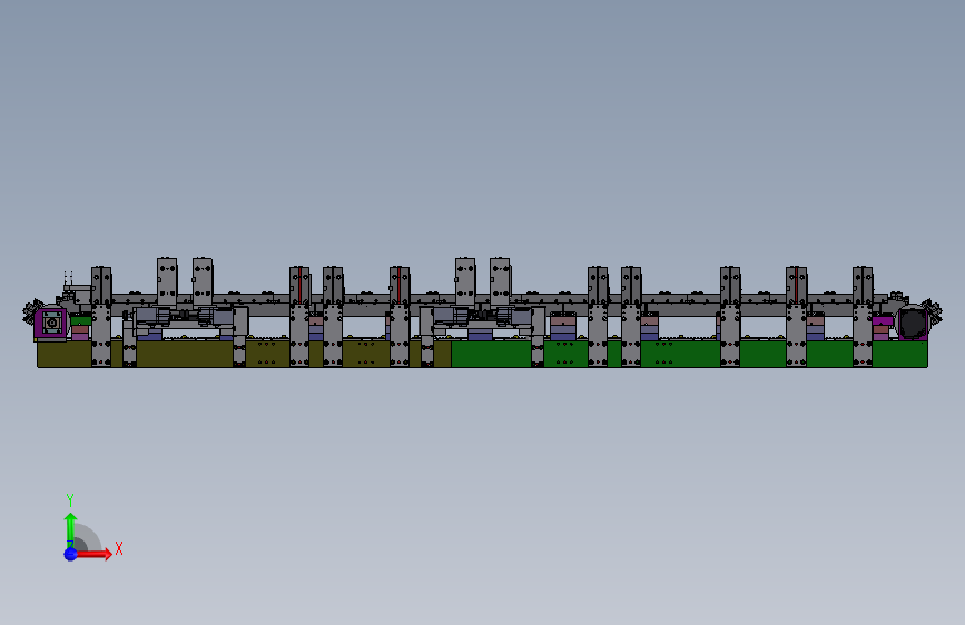 usb组装检测循环流线_SOLIDWORKS 2016_模型图纸下载 – 懒石网