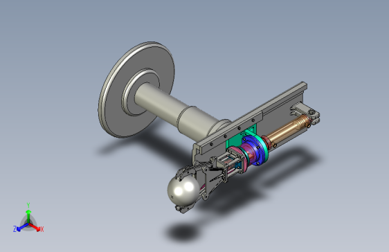 基于SolidWorks的自动装卸机械手结构设计