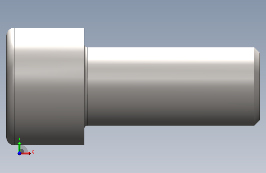 PARAFUSO ALLEN CABEÇA CILINDRICA M20x45.SLDPRT