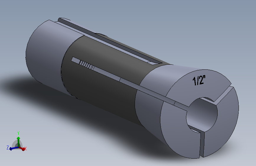 R8-夹头组-R8 COLLET 0.500.SLDPRT