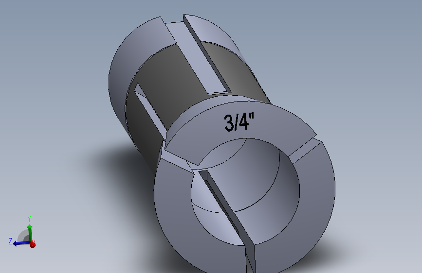 R8-夹头组-R8 COLLET 0.750.SLDPRT