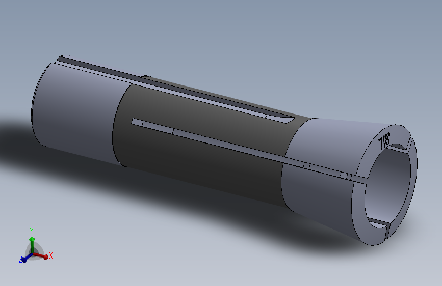 R8-夹头组-R8 COLLET 0.875.SLDPRT