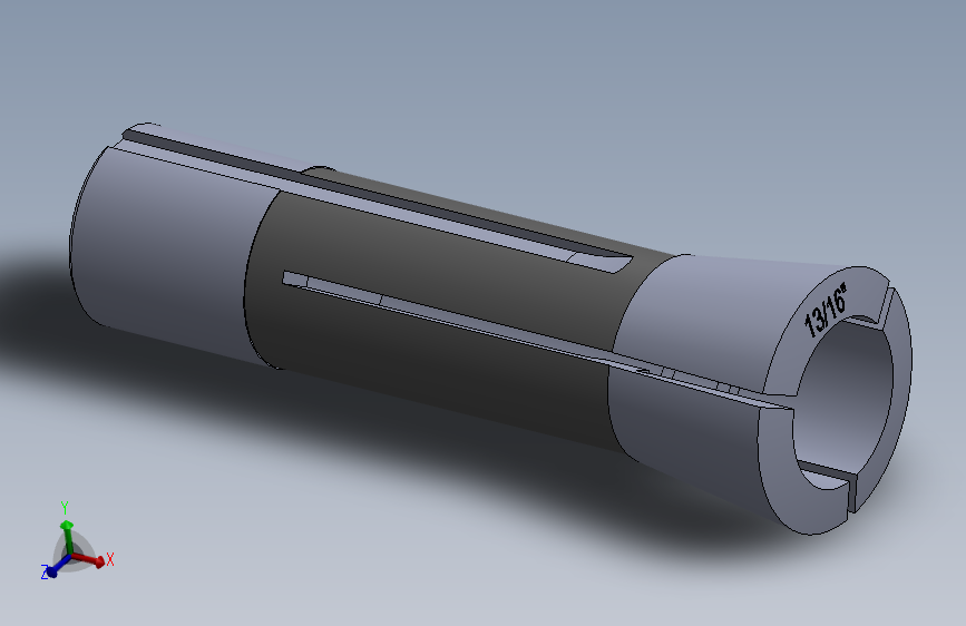 R8-夹头组-R8 COLLET 0.8125.SLDPRT