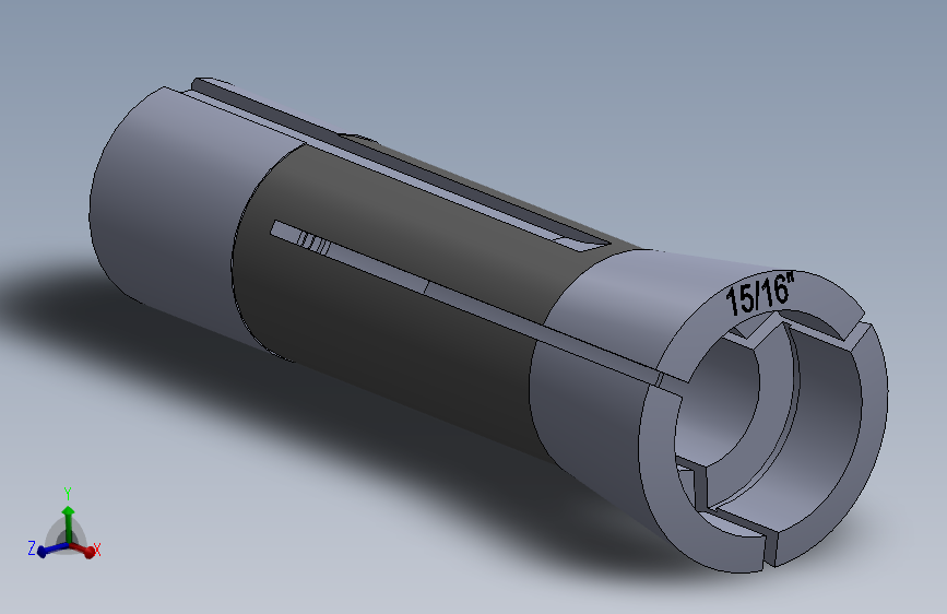R8-夹头组-R8 COLLET 0.9375.SLDPRT