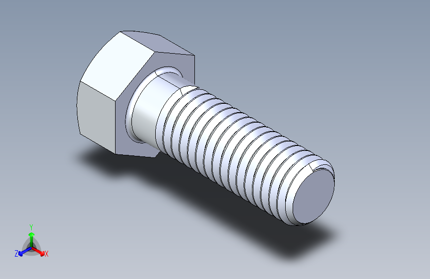 UNC 六角螺栓-Hex Bolt 0.500-13 x 1.5