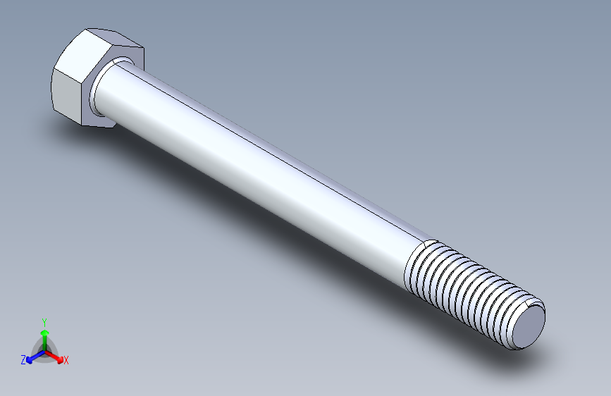 UNC 六角螺栓-Hex Bolt 0.500-13 x 5