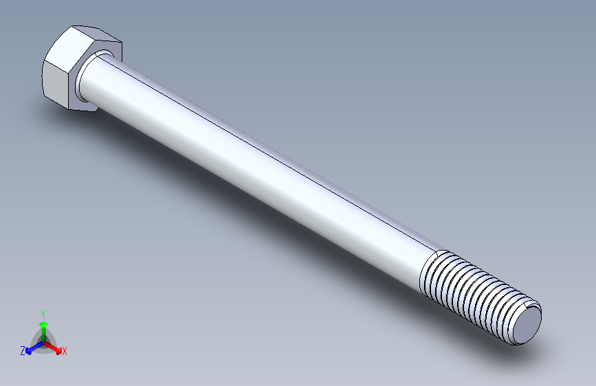UNC 六角螺栓-Hex Bolt 0.500-13 x 6