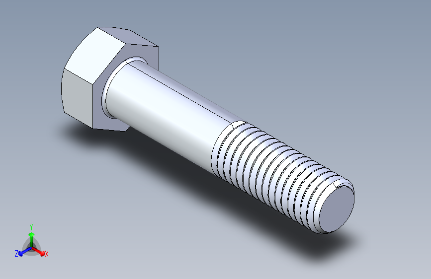 UNC 六角螺栓-Hex Bolt 0.625-11 x 3