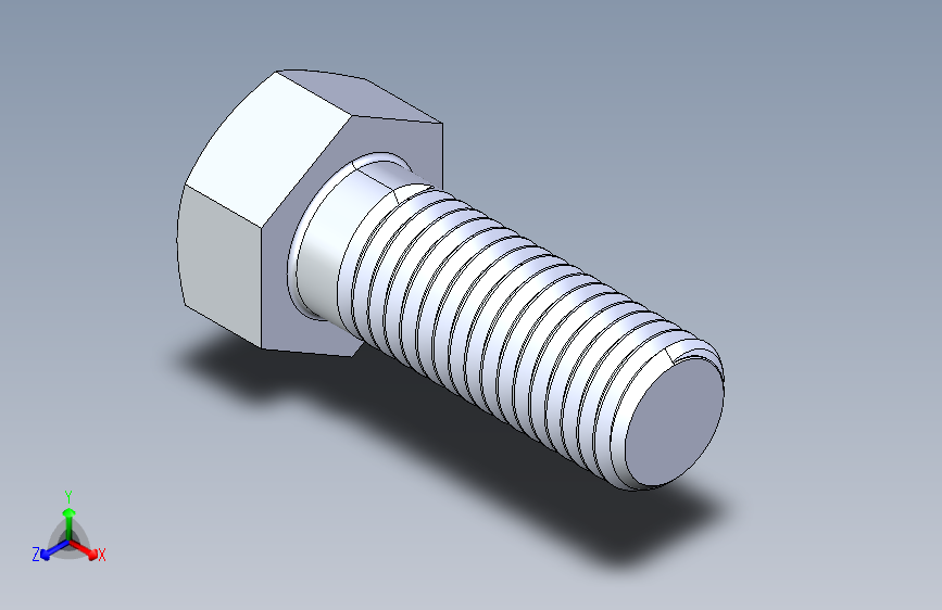 UNC 六角螺栓-Hex Bolt 0.750-10 x 2