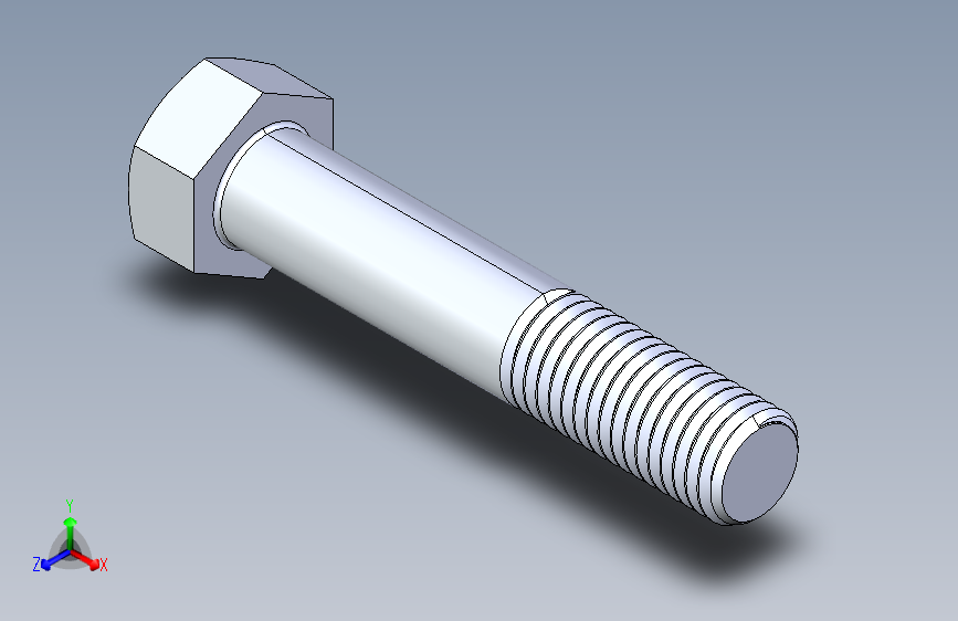 UNC 六角螺栓-Hex Bolt 0.750-10 x 4