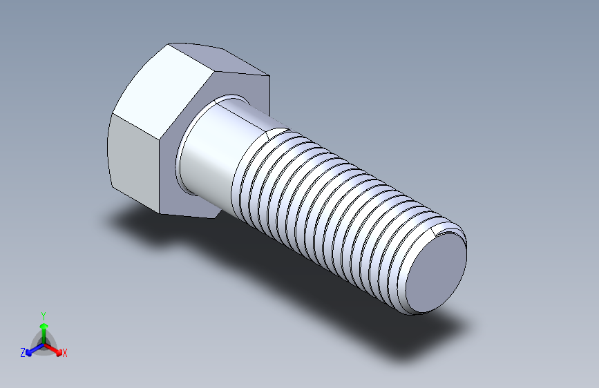 UNC 六角螺栓-Hex Bolt 1.000-8 x 3
