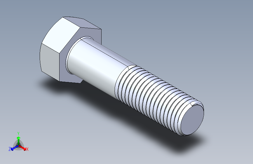 UNC 六角螺栓-Hex Bolt 1.000-8 x 4