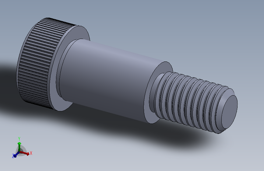 公制SH螺栓选择（DME）-SB DME PM12 x25.SLDPRT