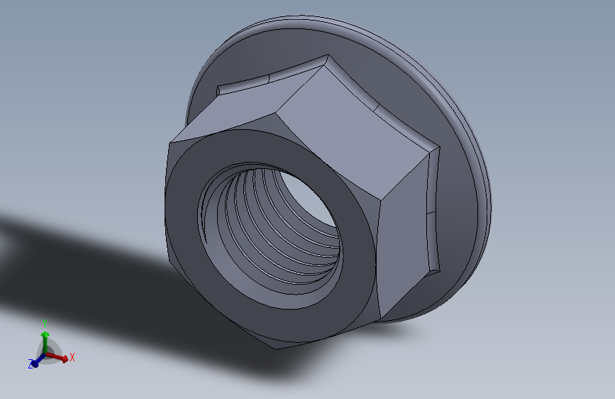 公制法兰螺母-FN M20x2.5.SLDPRT