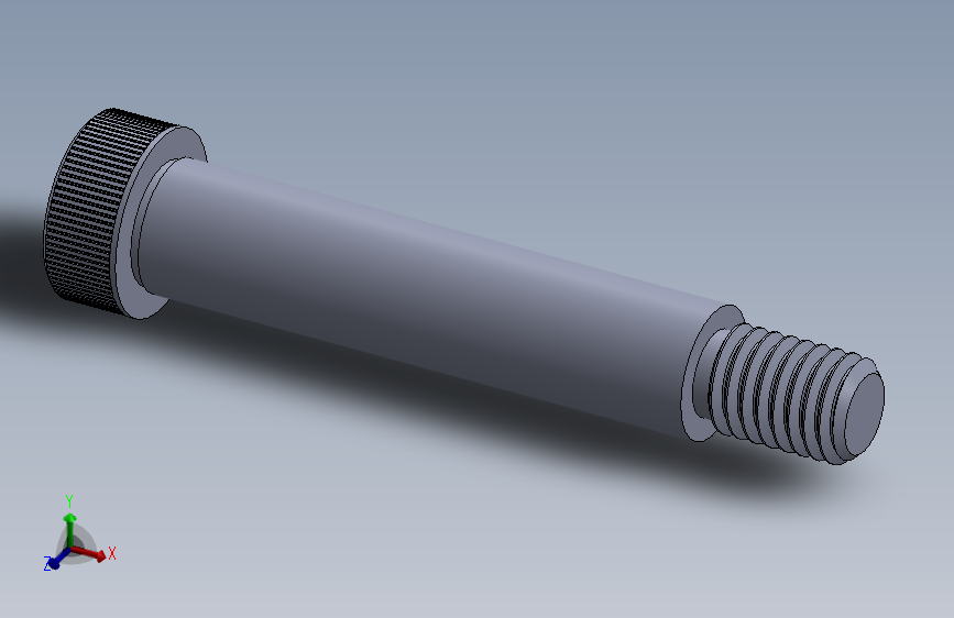 内六角螺螺栓-SB 0.500-13 x2.75.SLDPRT