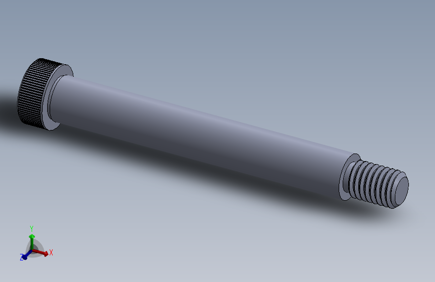 内六角螺螺栓-SB 0.500-13 x4.25.SLDPRT