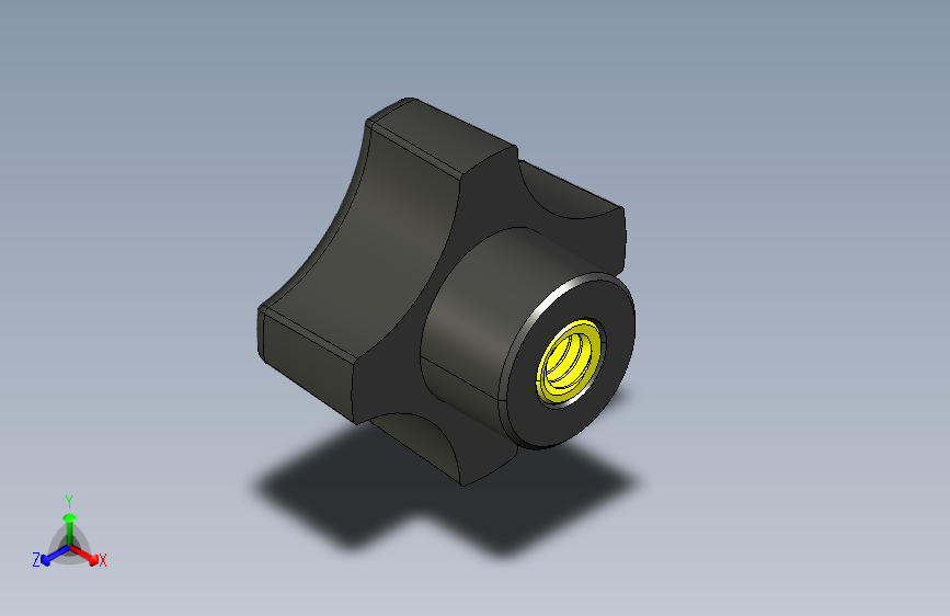 塑料旋钮-Plastic Hand Knob 291-300.STEP