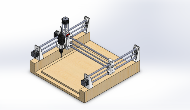 CNC 3D打印机模型