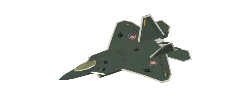 F22猛禽战斗机模型