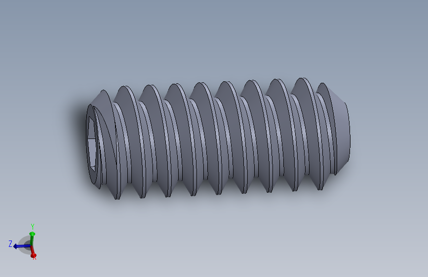 UNC 平头紧定螺钉-UNC SET SCREW 6-32 x0.3125.SLDPRT
