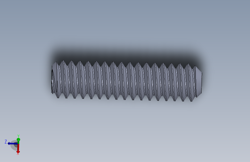 UNC 平头紧定螺钉-UNC SET SCREW 10-24 x0.750.SLDPRT