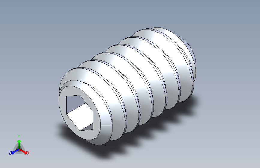 UNC 平头紧定螺钉-UNC SET SCREW 4-40 x 0.187.STEP