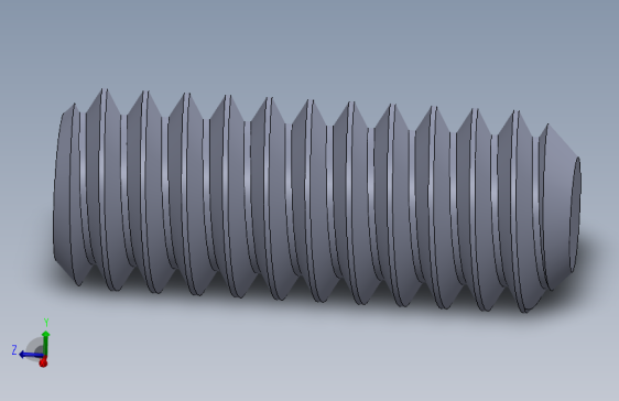 UNC 平头紧定螺钉-UNC SET SCREW 5-40 x0.3125.SLDPRT