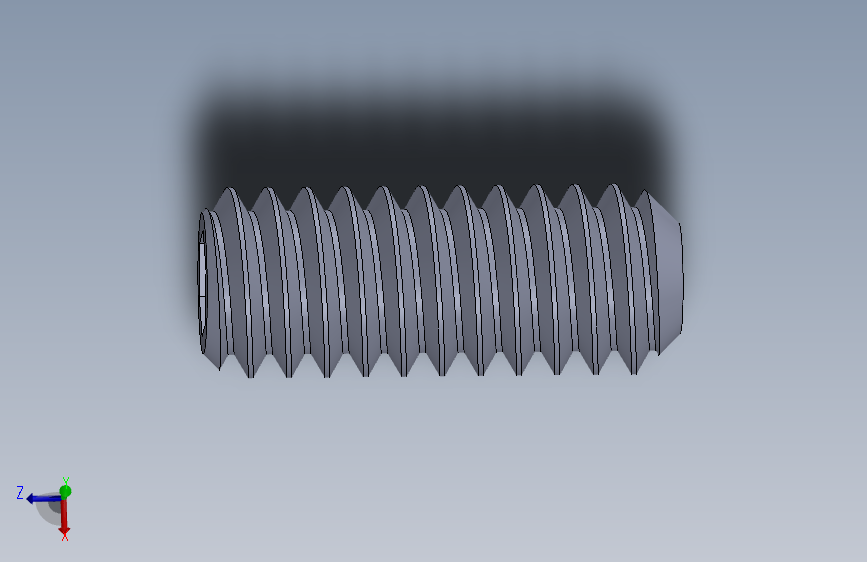 UNC 平头紧定螺钉-UNC SET SCREW 0.250 x0.625.SLDPRT
