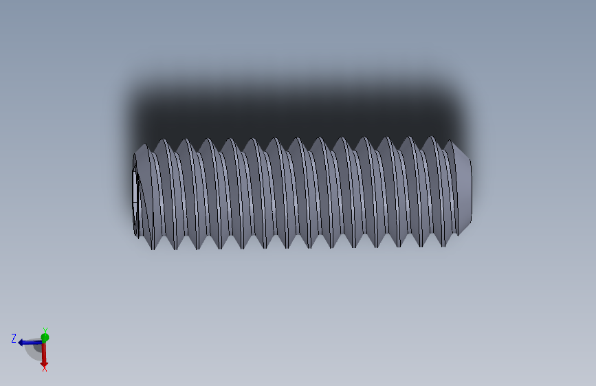 UNC 平头紧定螺钉-UNC SET SCREW 0.250 x0.750.SLDPRT