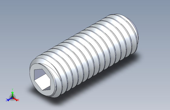 UNC 平头紧定螺钉-UNC SET SCREW 0.375 x1.000.STEP