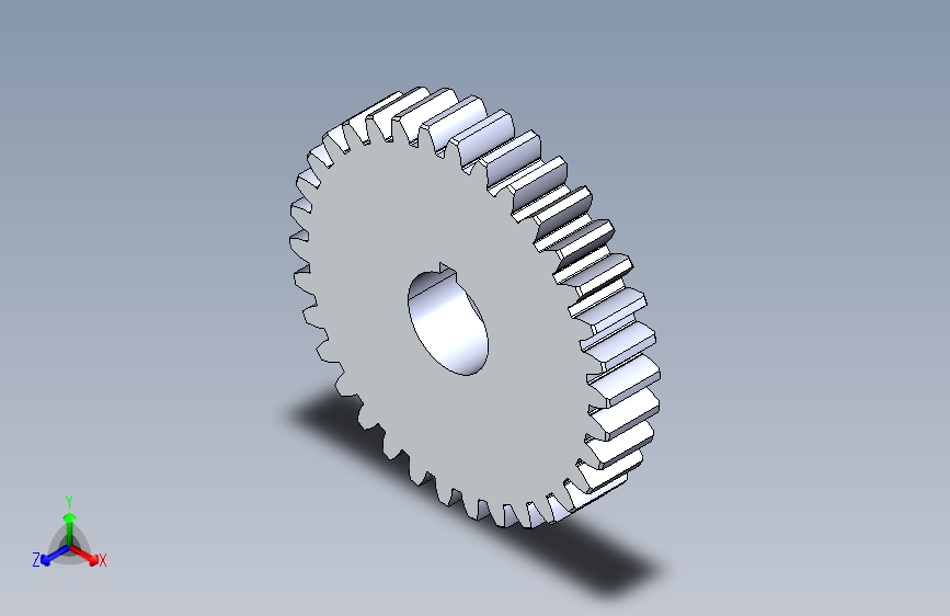 正齿轮压力角20 -48dp-20pa-34t spur gear