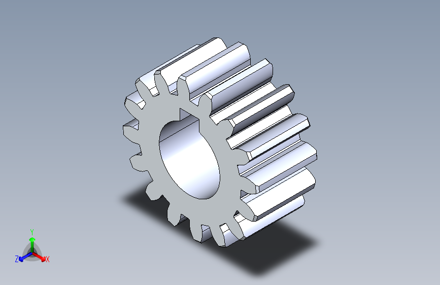 正齿轮压力角20 -64DP-20PA-16T SPUR GEAR