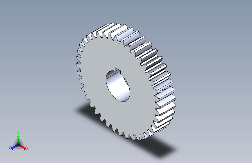 正齿轮压力角20 -64dp-20pa-40t spur gear