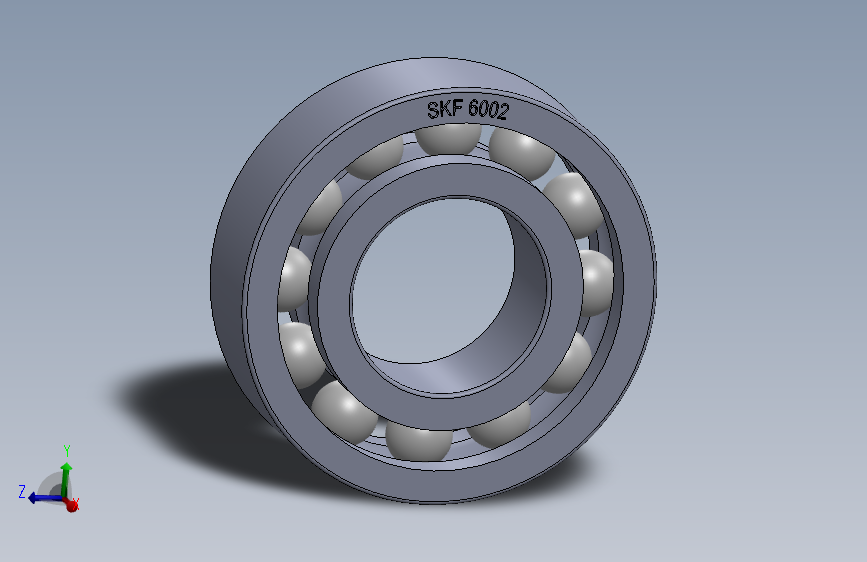 滚珠轴承-SKF BALL BEARING 6002 15x32x9