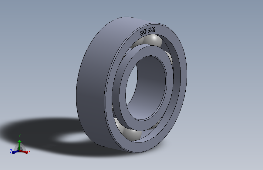 滚珠轴承-SKF BALL BEARING 6003 17x35x10