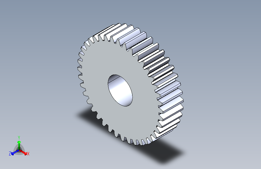 正齿轮-m0.5 20PA 40t Spur Gear