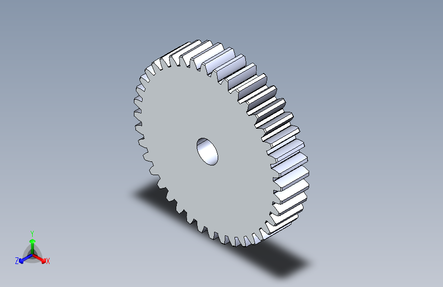 正齿轮-m1 20PA 40t Spur Gear