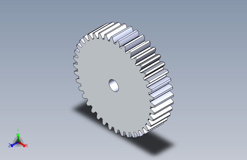 正齿轮-m2 20PA 40t Spur Gear